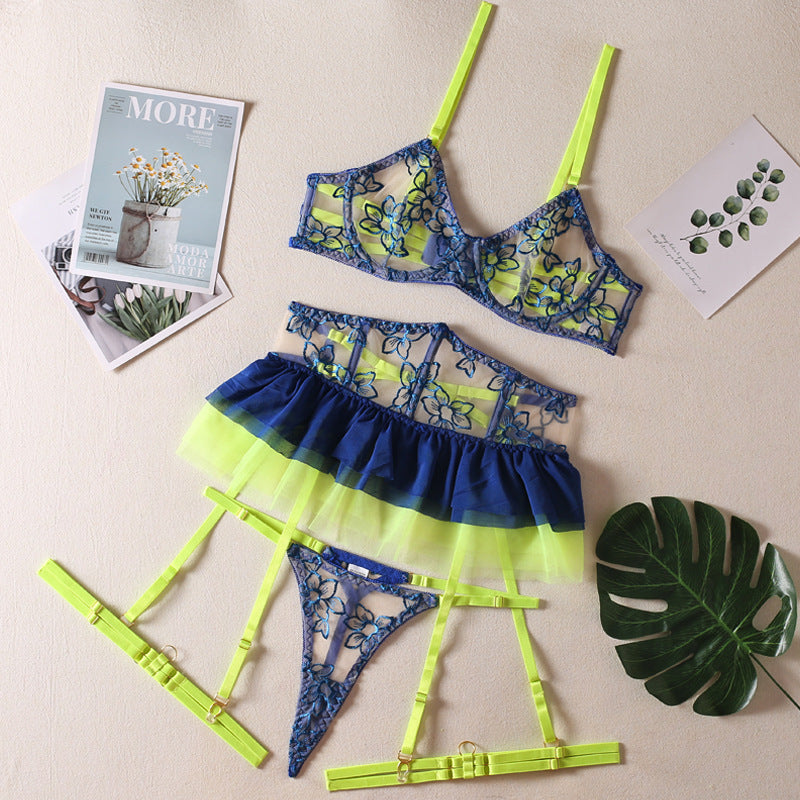 IRINA RUFFLE NEON SET