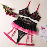 IRINA RUFFLE NEON SET