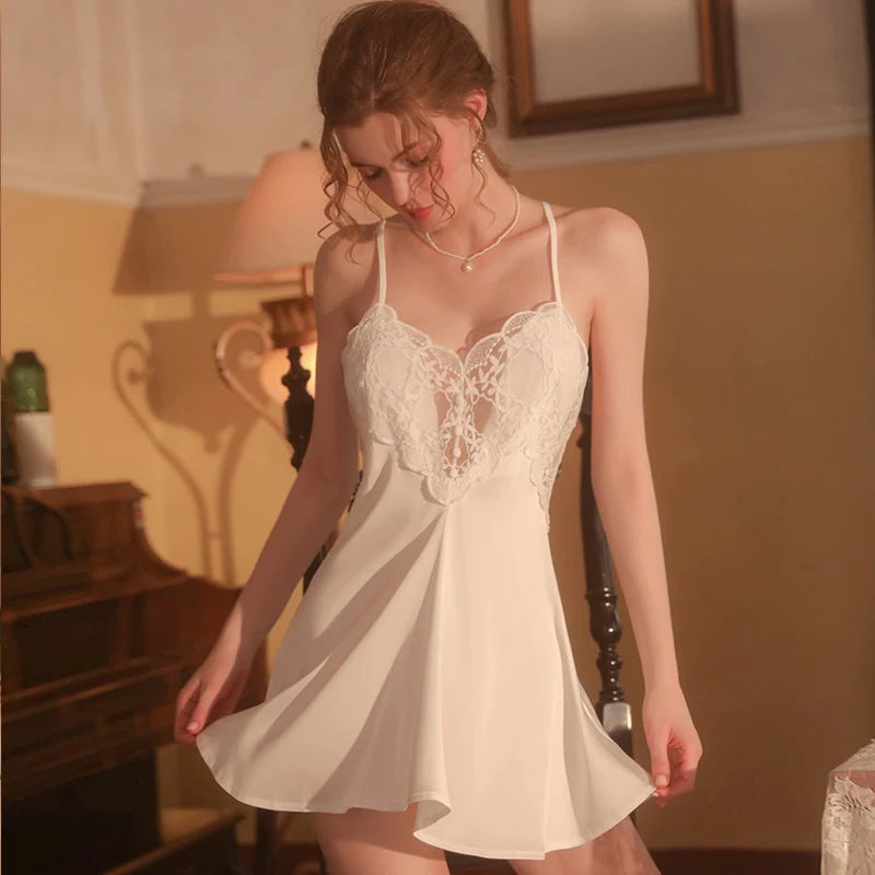 HAILEY LACE NIGHTDRESS & ROBE