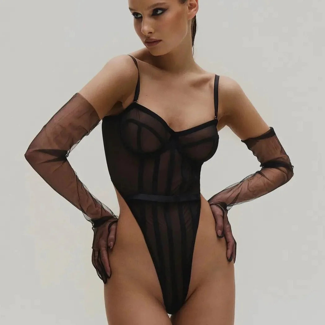 EMILIA SHEER BODYSUIT