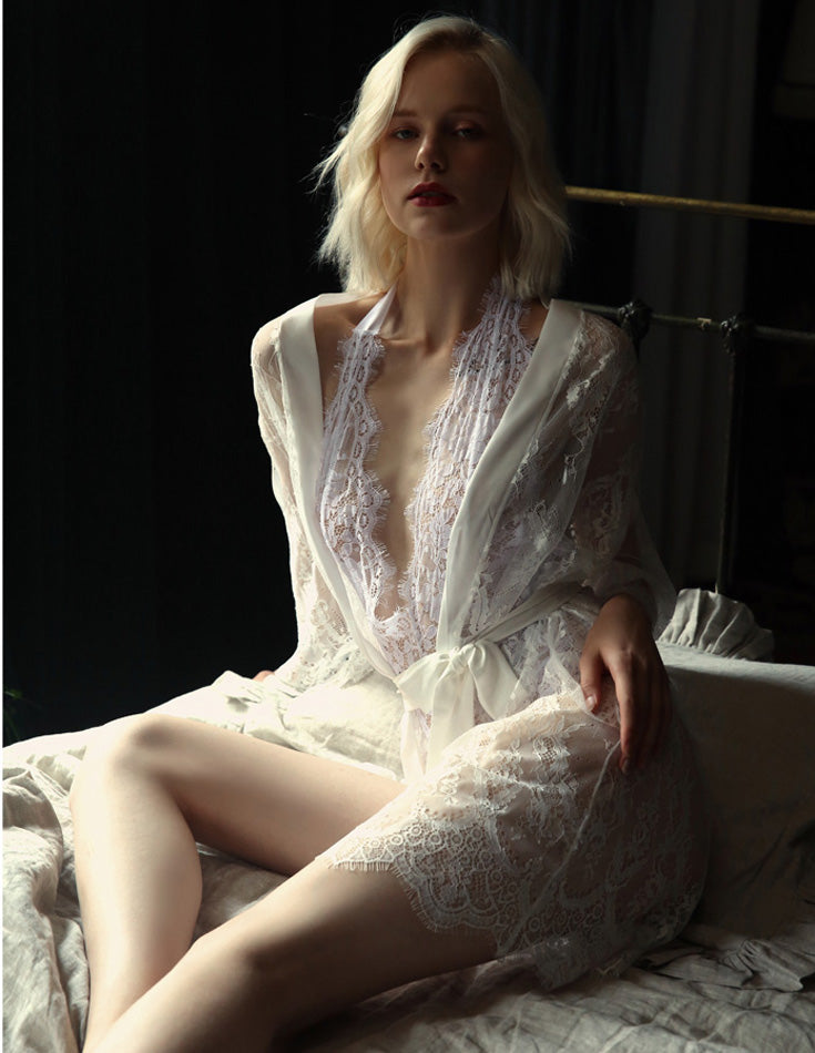 Carolina Lace Robe