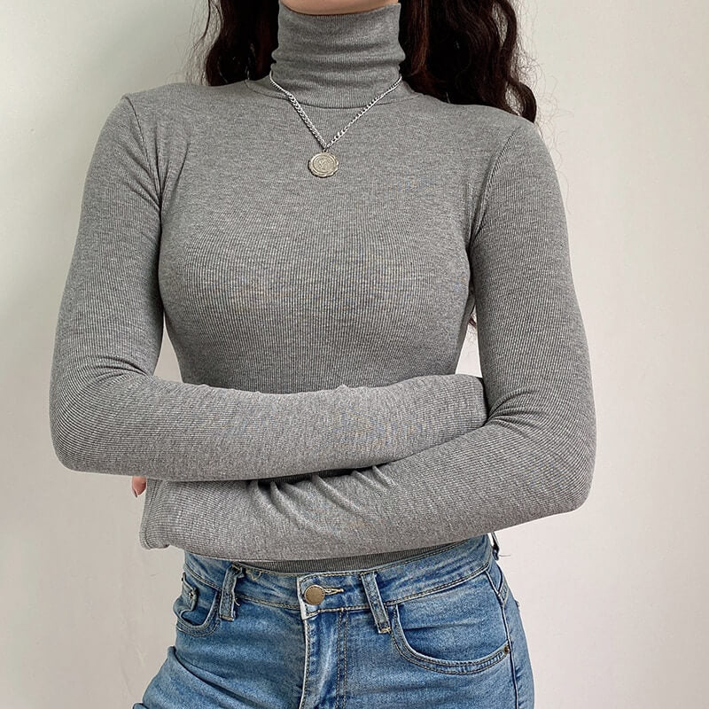 LAUREN MOCK NECK BODYSUIT